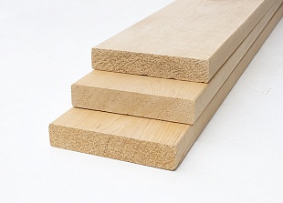 Полок ольха 27х140х1500 (3) сорт Евро А