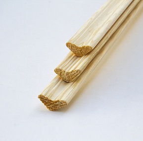 Галтель цельная фигурная (РБ) 15х30х2400 сорт Экстра