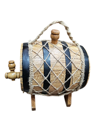 Бочка дубовая 3л Классика, оплетка